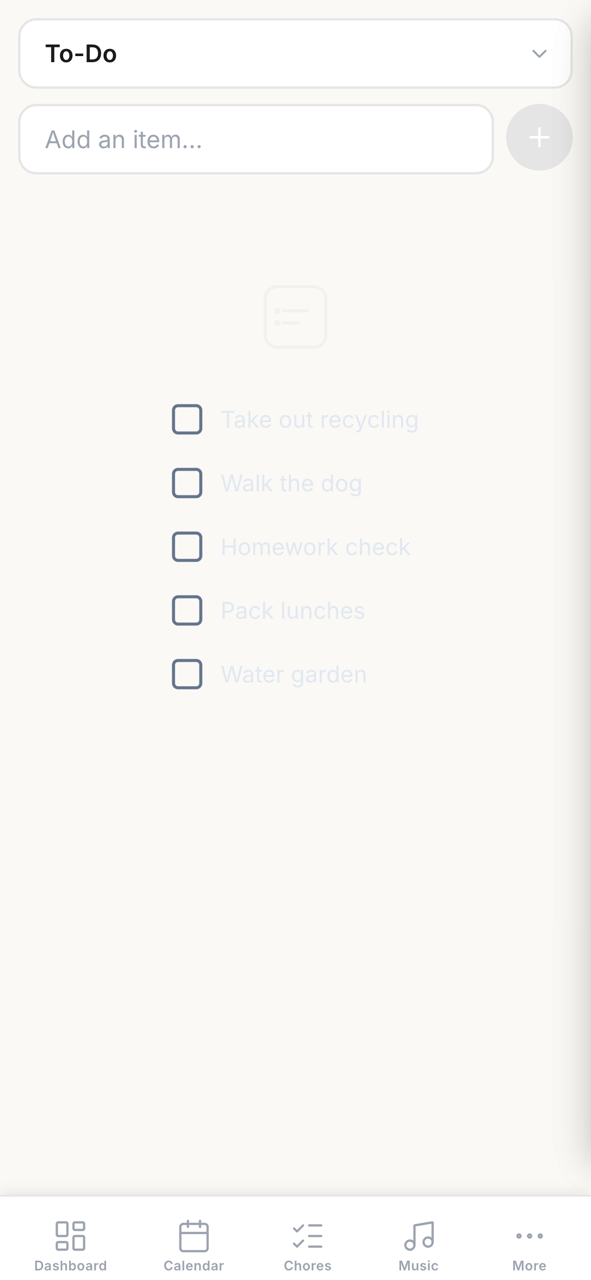 Tasks on mobile